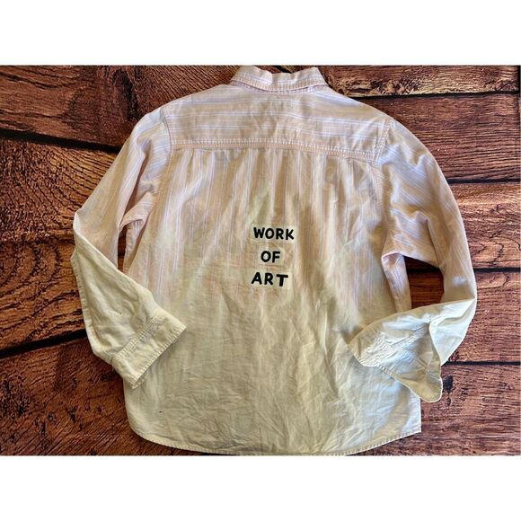 Work of‎ Art (WOA) Button Up Shirt Size M - Picture 12 of 16